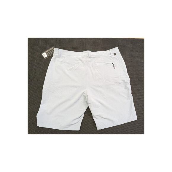 7 Diamonds Performance Shorts Mens 38 Navy Blue Dynamic Stretch Golf Casual - Picture 2 of 6